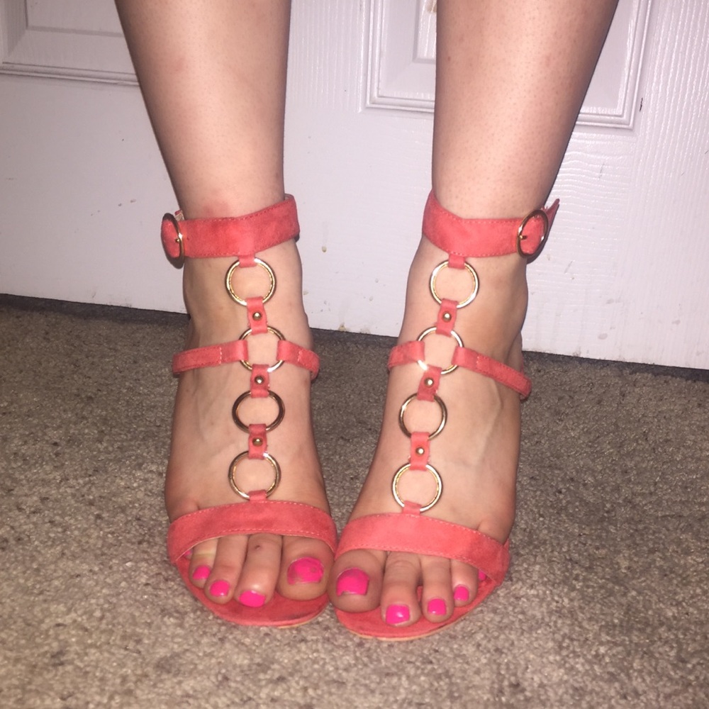 fashion nova pink heels